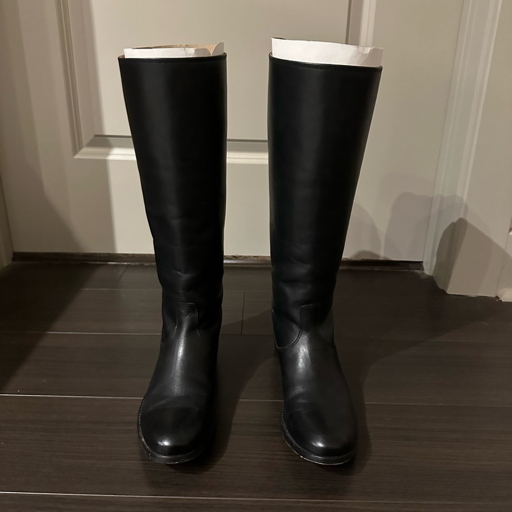 Frye Boots: Melissa Button Back Zip